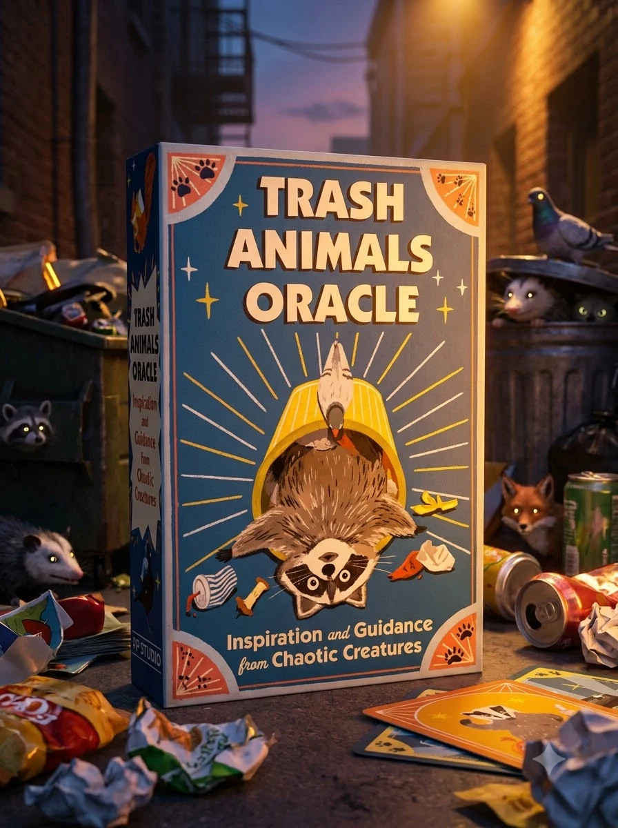 Trash Animals Oracle: Inspiration and Guidance from Chaotic Creatures