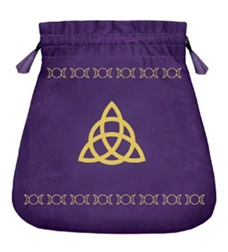 Triple Goddess Velvet Tarot Bag Lo Scarabeo