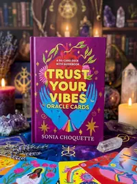 Trust Your Vibes Oracle Cards: A 50-Card Deck with Guidebook — photo 1