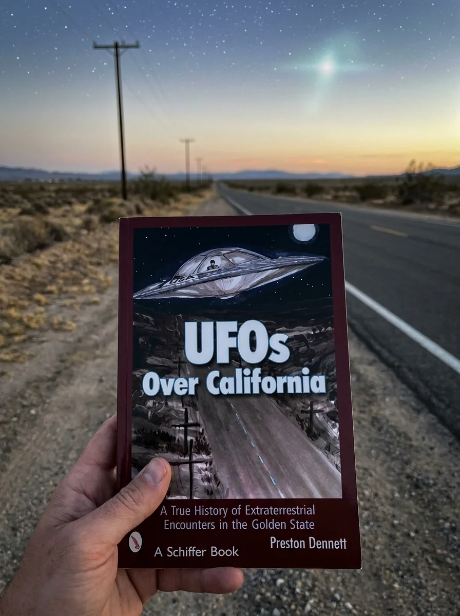 UFOs Over California: A True History of Extraterrestrial Encounters in the Golden State Dennett, Preston — photo 2