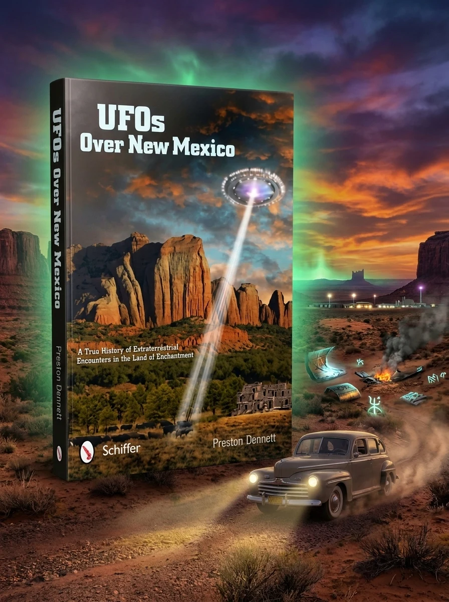 UFOs Over New Mexico: A True History of Extraterrestrial Encounters in the Land of Enchantment
