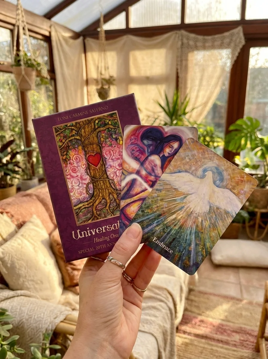 Universal Love Healing Oracle Cards: Special 20th Anniversary Edition — photo 2