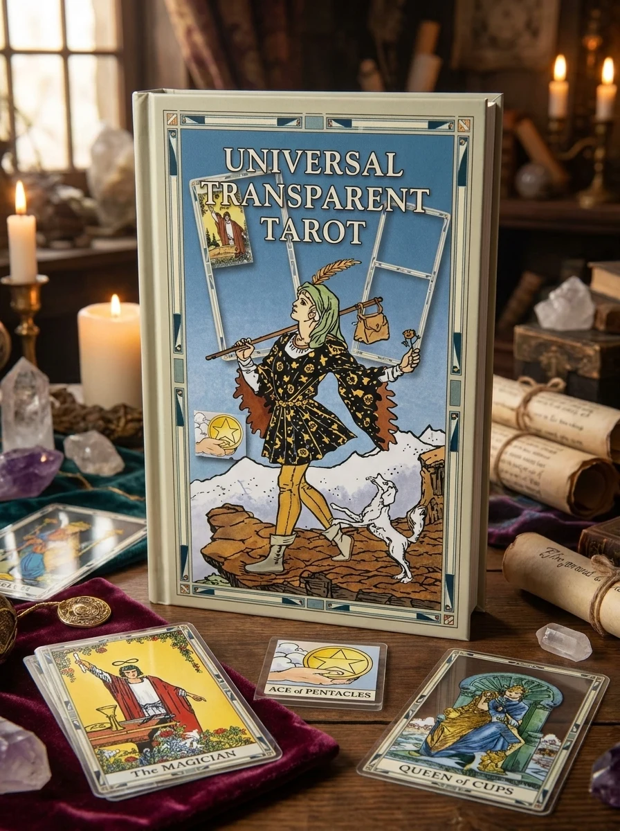 Universal Tarot Transparent Deck Lo Scarabeo
