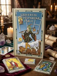 Universal Tarot Transparent Deck Lo Scarabeo — photo 1
