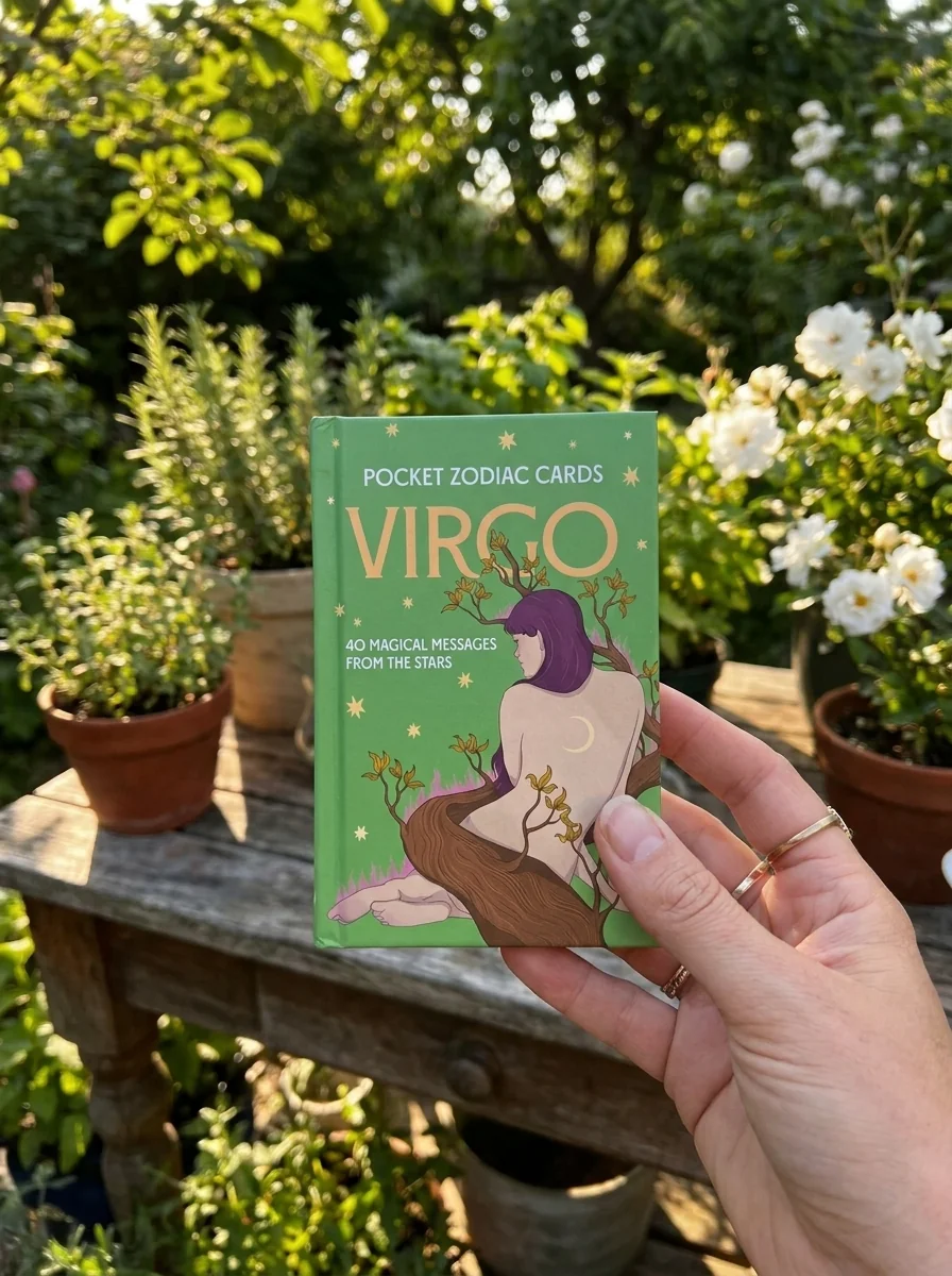 Virgo Pocket Zodiac Cards: 40 Magical Messages from the Stars — photo 2