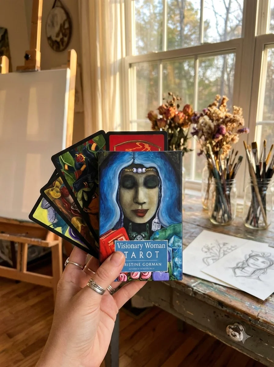 Visionary Woman Tarot: (78 Full-Color Cards and 160-Page Full-Color Guidebook) — photo 2