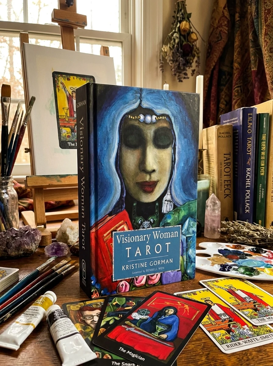 Visionary Woman Tarot: (78 Full-Color Cards and 160-Page Full-Color Guidebook)