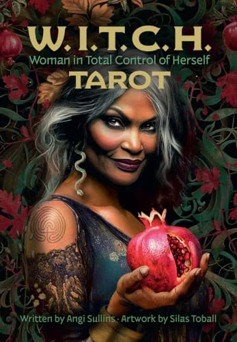 W.I.T.C.H. Tarot: Woman in Total Control of Herself, Feminine Empowerment Tarot Cards for Witches, Gold Gilt-Edged Deck, 208-Page Illustrated Guideboo