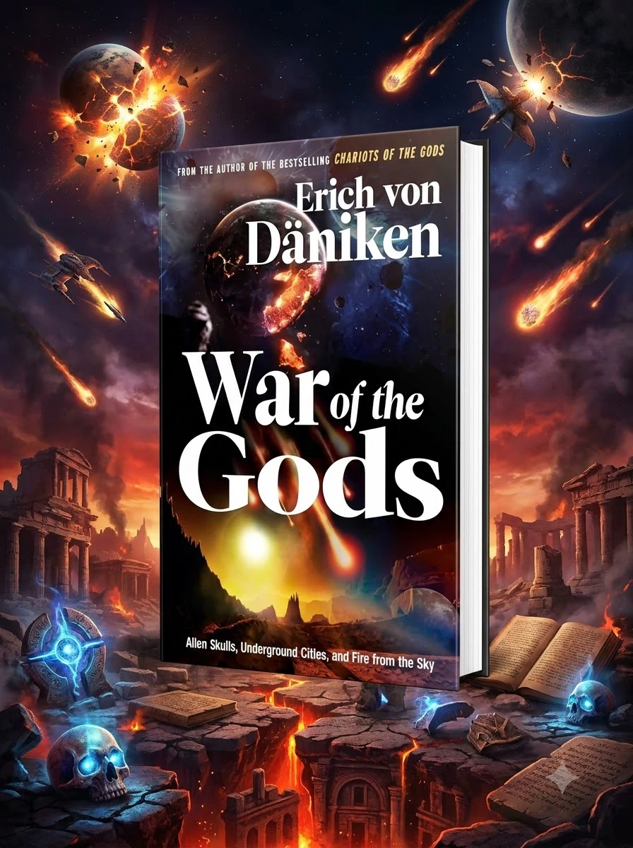 War of the Gods: Alien Skulls, Underground Cities, and Fire from the Sky Von Däniken, Erich
