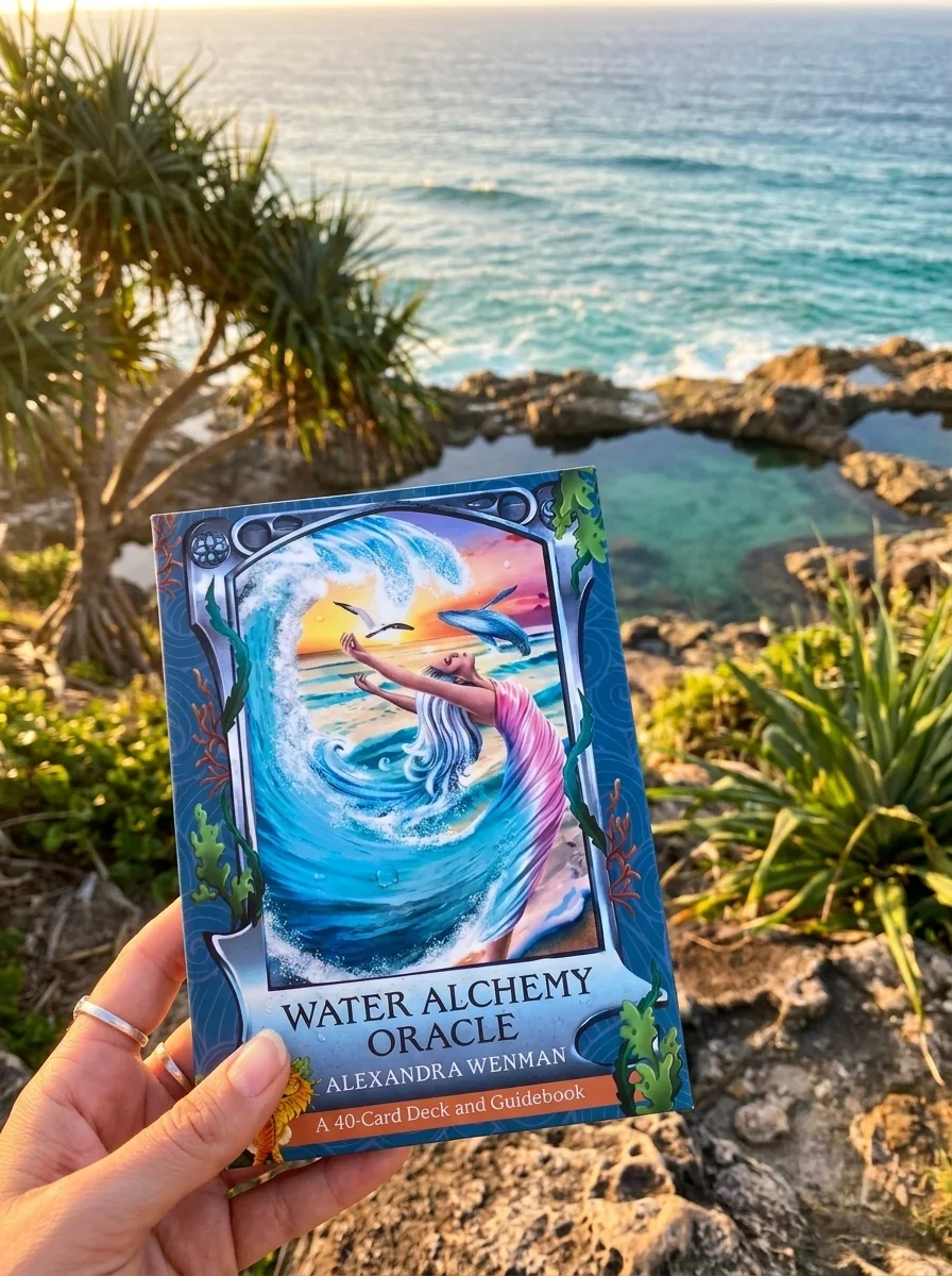 Water Alchemy Oracle: A 40-Card Deck and Guidebook [With Book(s)] — photo 2
