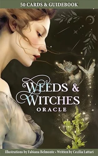 Weeds & Witches Oracle Deck: 50 Cards with Lush Collage-Style Art, Guiding Messages from Witches and Wildflowers, Includes 64-Page Richly Illustrated