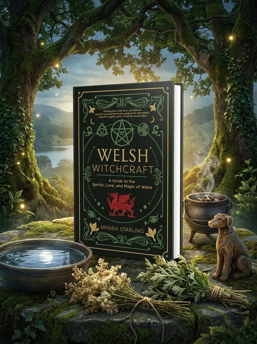Welsh Witchcraft: A Guide to the Spirits, Lore, and Magic of Wales Starling, Mhara