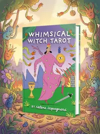 Whimsical Witch Tarot in a Tin: Colorful 78-Card Tarot Deck in a Charming Keepsake Tin, Vibrant Comic Book Style Art, Fun for All Ages, Includes Bookl — photo 1
