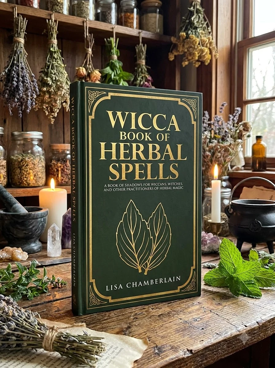 Wicca Book of Herbal Spells: A Beginner's Book of Shadows for Wiccans, Witches, and Other Practitioners of Herbal Magic