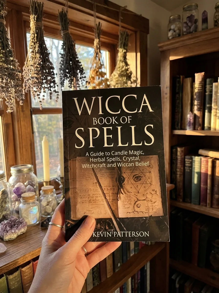 Wicca Book of Spells: A Guide to Candle Magic, Herbal Spells, Crystal, Witchcraft and Wiccan Belief — photo 2