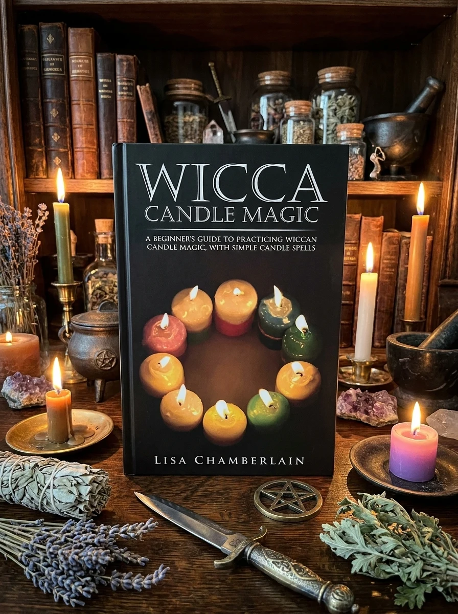 Wicca Candle Magic: A Beginner's Guide to Practicing Wiccan Candle Magic, with Simple Candle Spells