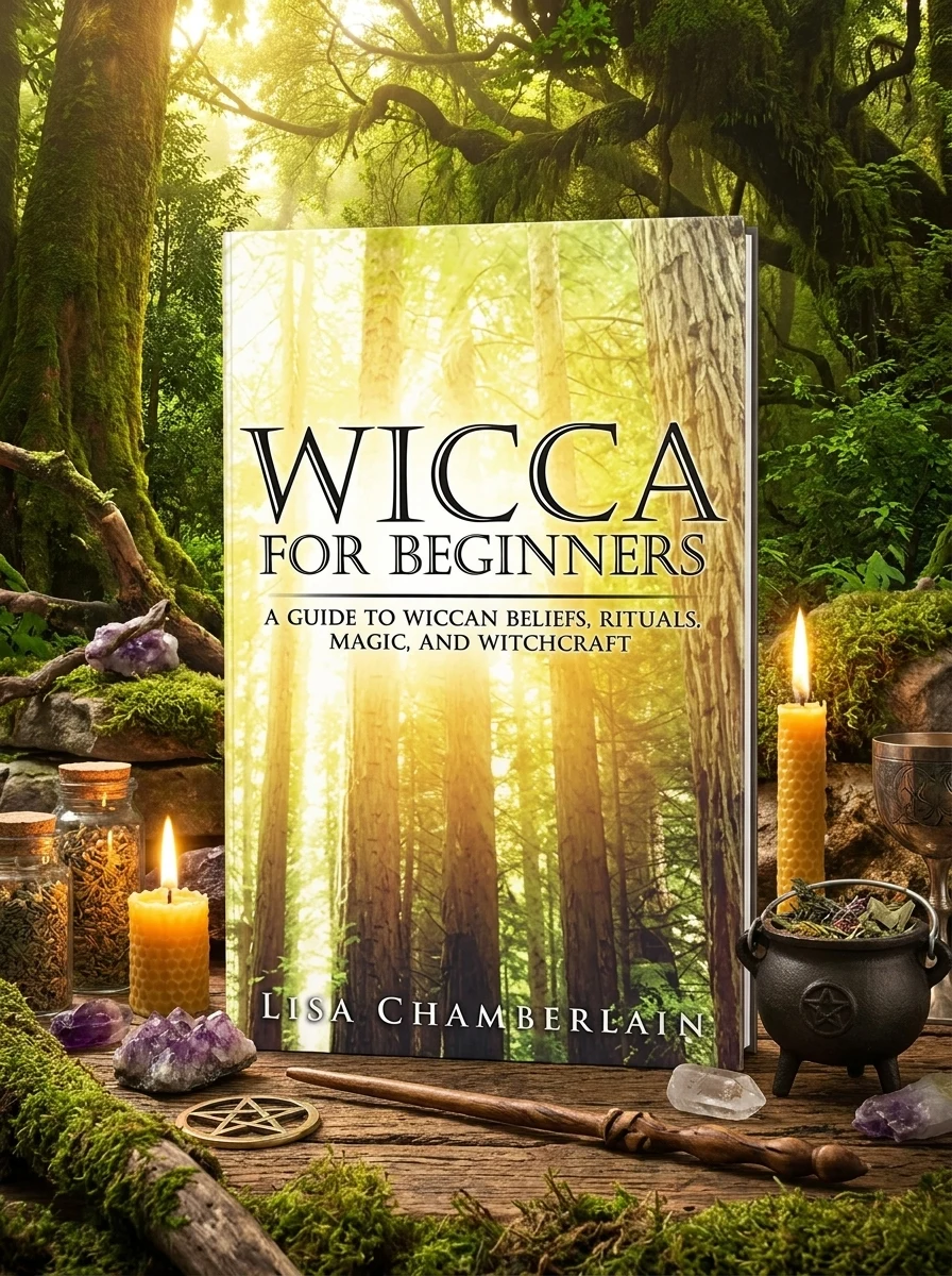 Wicca for Beginners: A Guide to Wiccan Beliefs, Rituals, Magic, and Witchcraft Chamberlain, Lisa