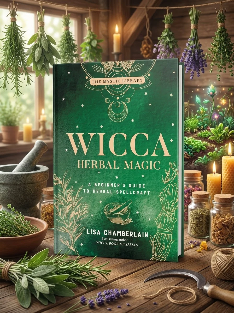 Wicca Herbal Magic: A Beginner's Guide to Herbal Spellcraft Chamberlain, Lisa