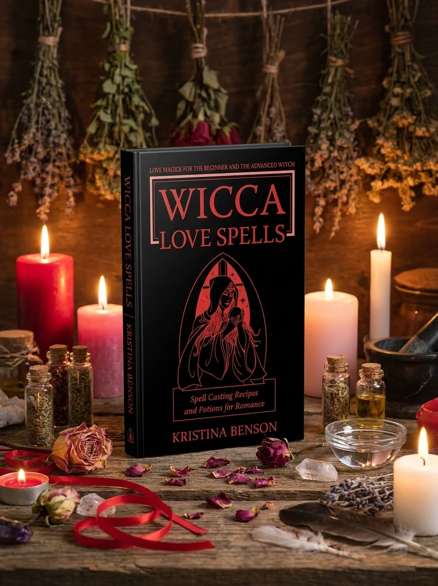 Wicca Love Spells: Love Magick for the Beginner and the Advanced Witch - Spell Casting Recipes and Potions for Romance