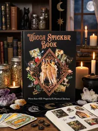 Wicca Sticker Book: More Than 400 Magickal & Mystical Stickers — photo 1