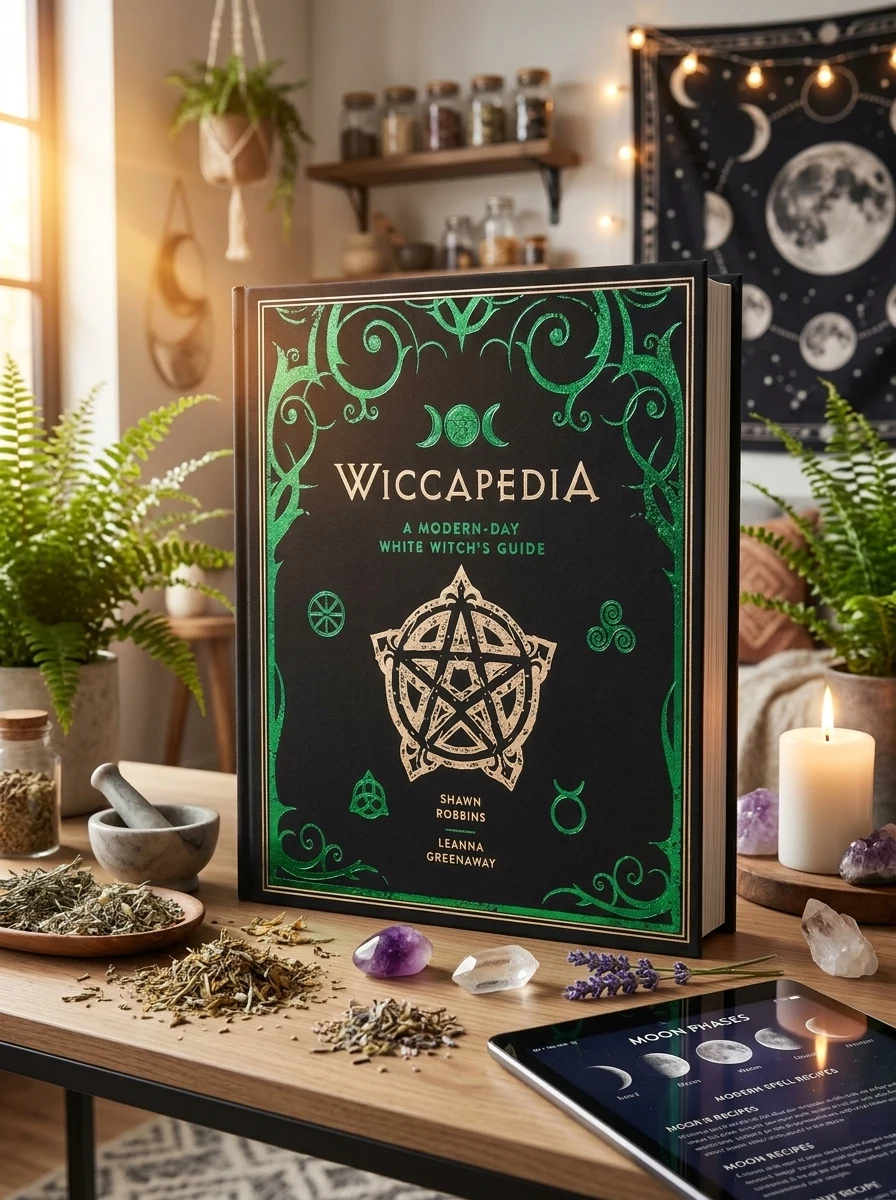 Wiccapedia: A Modern-Day White Witch's Guide Robbins, Shawn