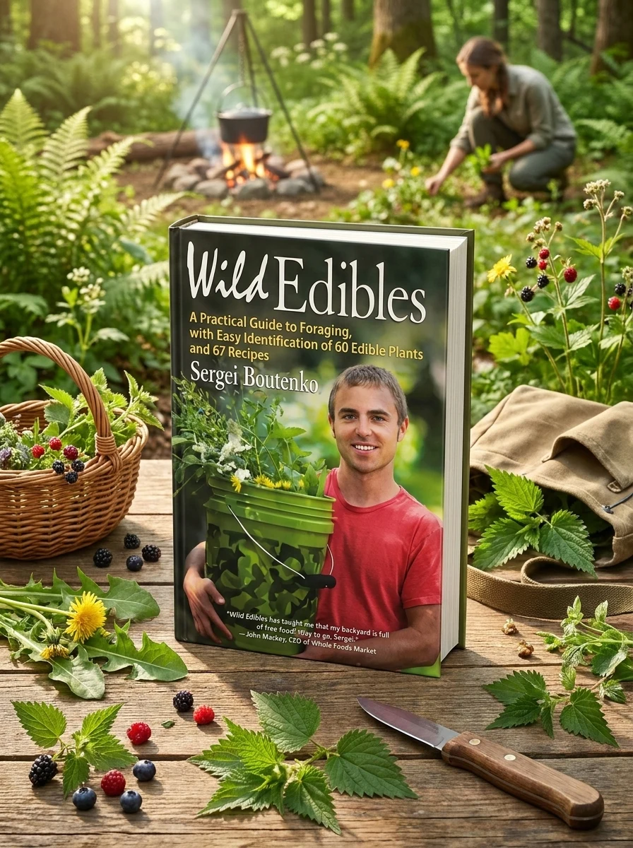 Wild Edibles: A Practical Guide to Foraging, with Easy Identification of 60 Edible Plants and 67 Recipes