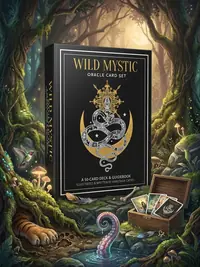 Wild Mystic Oracle Card Deck: A 50-Card Deck and Guidebook — photo 1