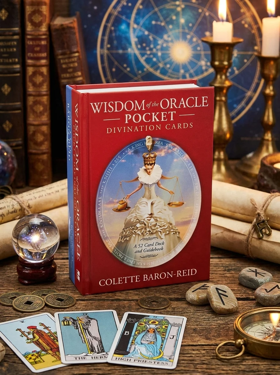 Wisdom of the Oracle Pocket Divination Cards: A 52-Card Oracle Deck for Love, Happiness, Spiritual Growth, and Living Your Purpose