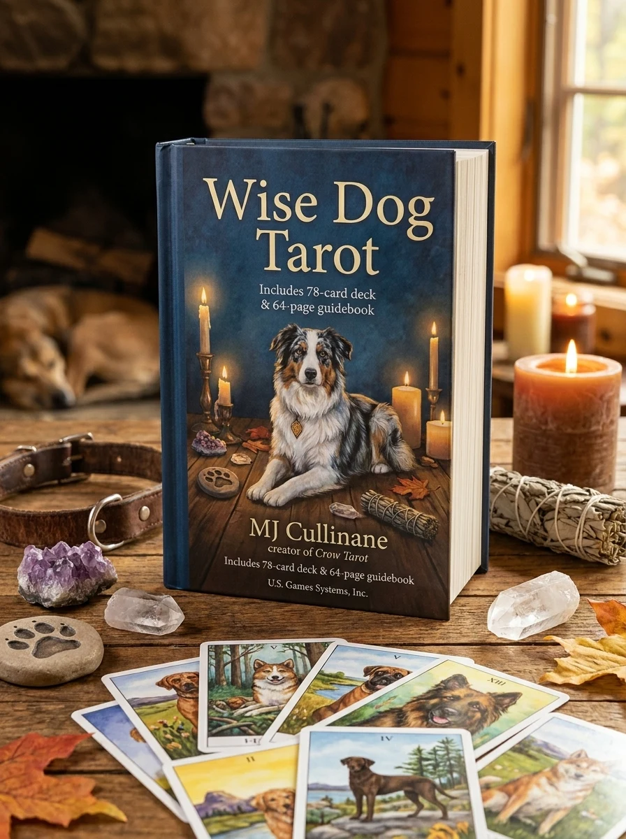 Wise Dog Tarot by Cullinane, Mj