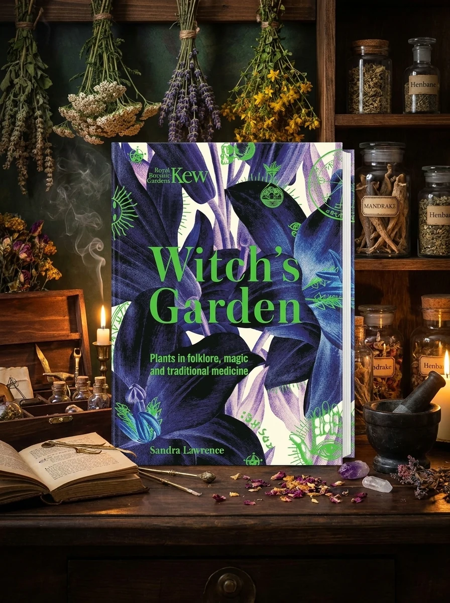 Witch's Garden: Plants in Folklore, Magic and Traditional Medicine - Two Rivers Lawrence, Sandra