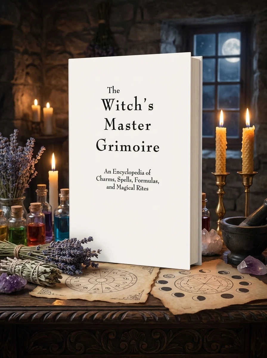 Witch's Master Grimoire: An Encyclopaedia of Charms, Spells, Formulas and Magical Rites Lady Sabrina