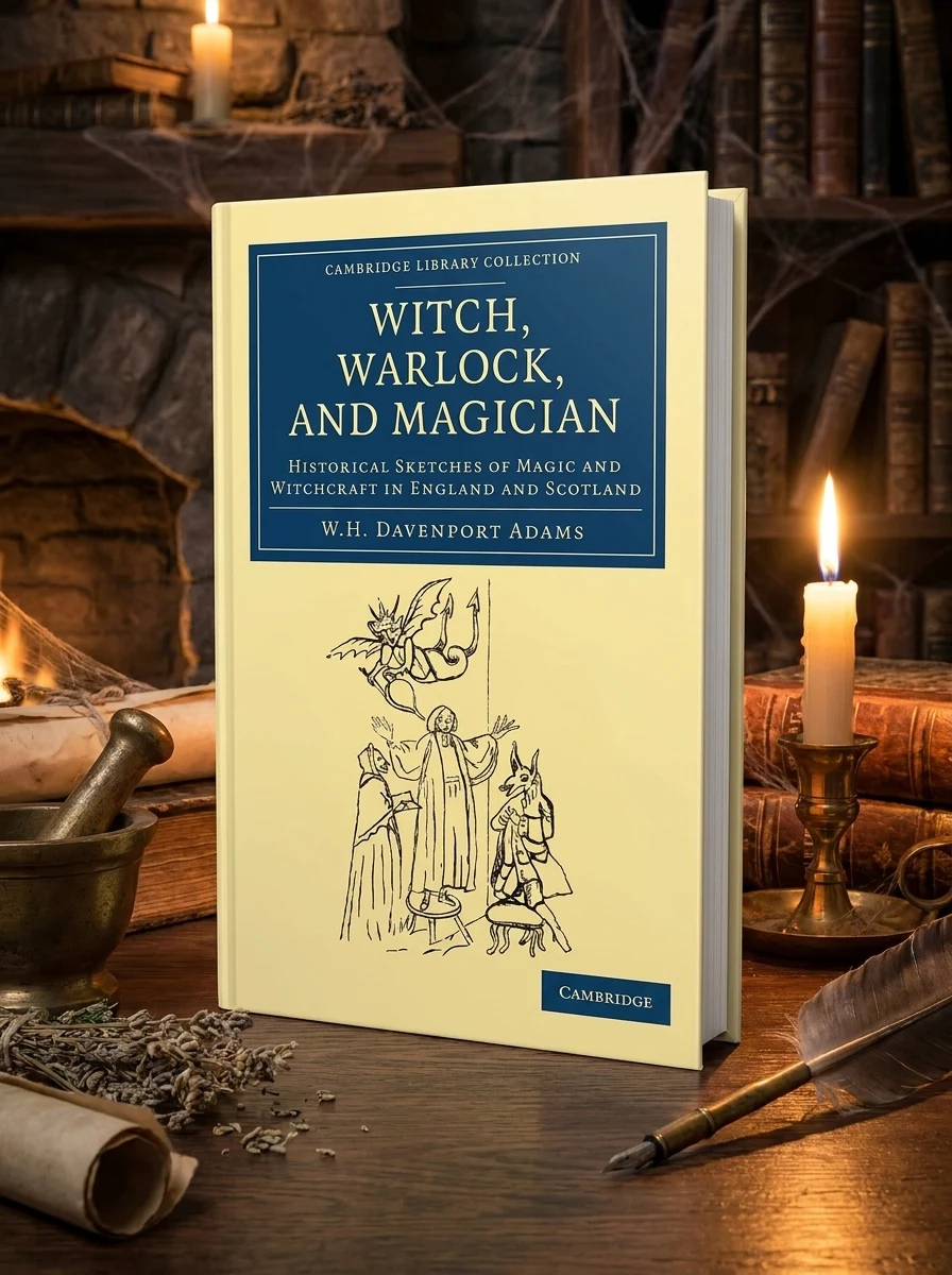 Witch, Warlock, and Magician: Historical Sketches of Magic and Witchcraft in England and Scotland Adams, W H Davenport