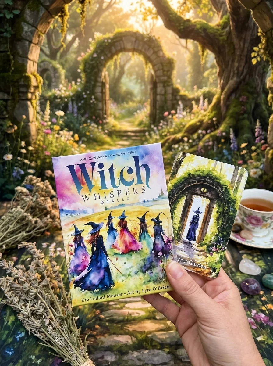 Witch Whispers Oracle: A 40-Card Deck for the Modern Witch — photo 2