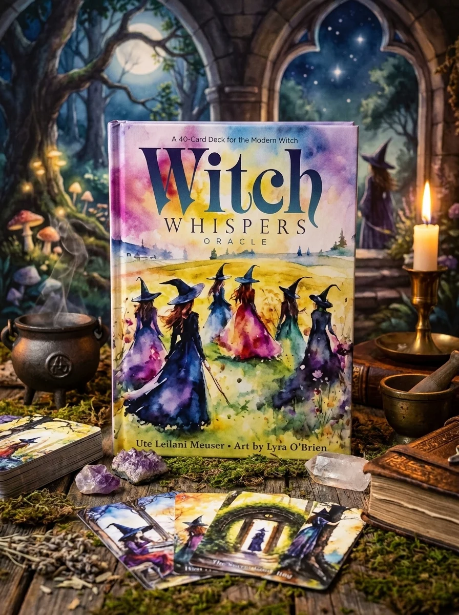 Witch Whispers Oracle: A 40-Card Deck for the Modern Witch