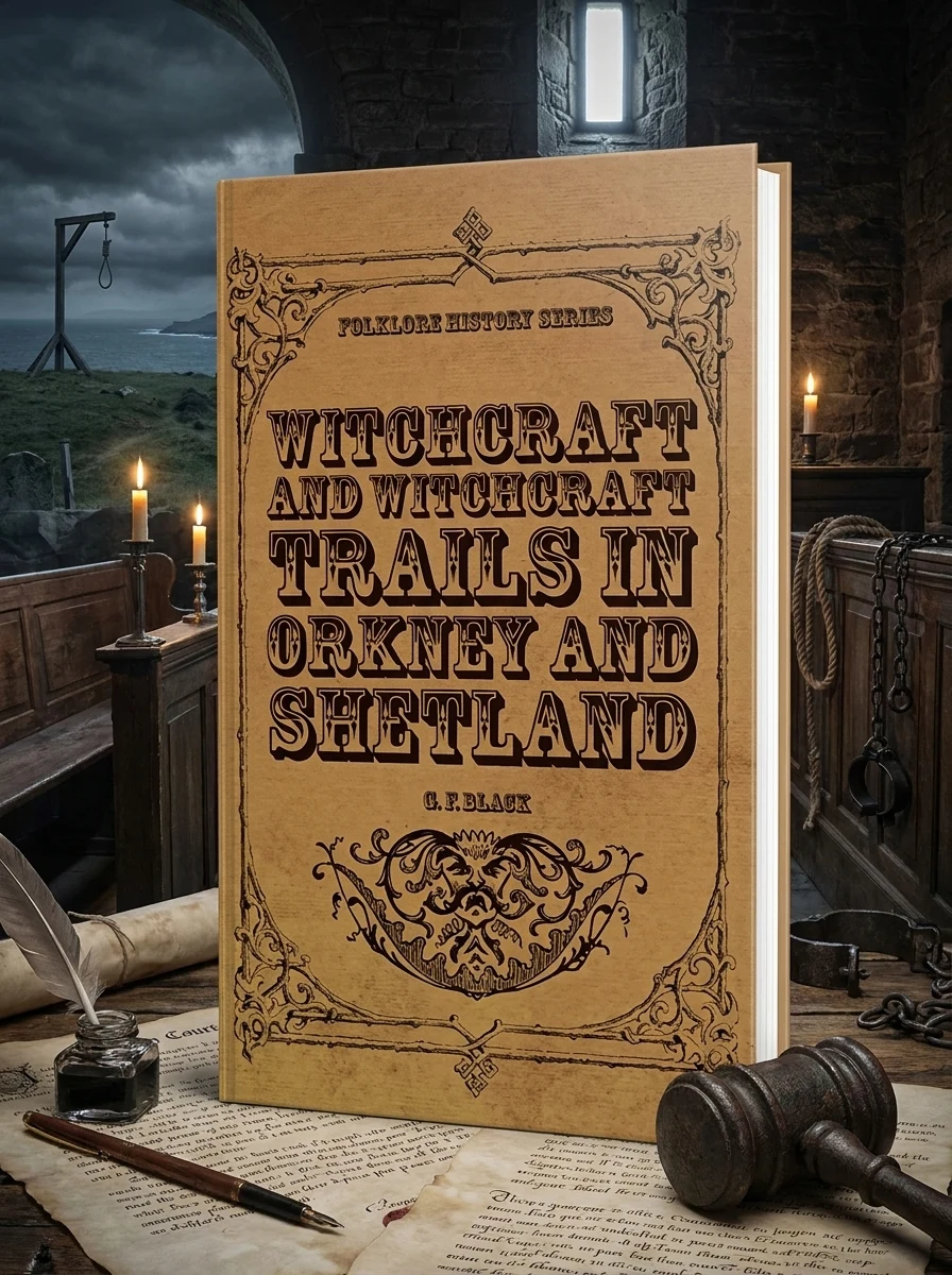 Witchcraft and Witchcraft Trials in Orkney and Shetland (Folklore History Series) Black, G F
