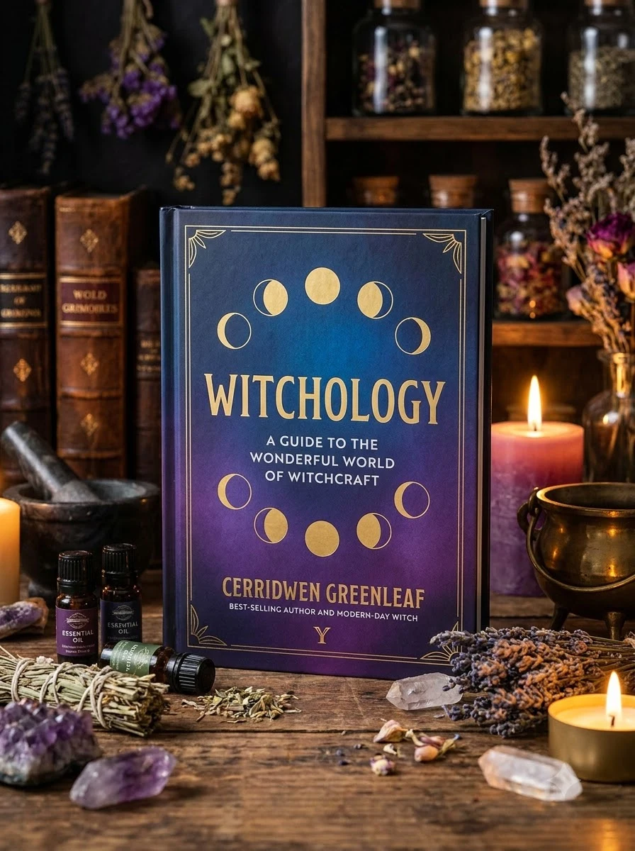 Witchology: An Illustrated Compendium of Magical Know-How by Greenleaf, Cerridwen