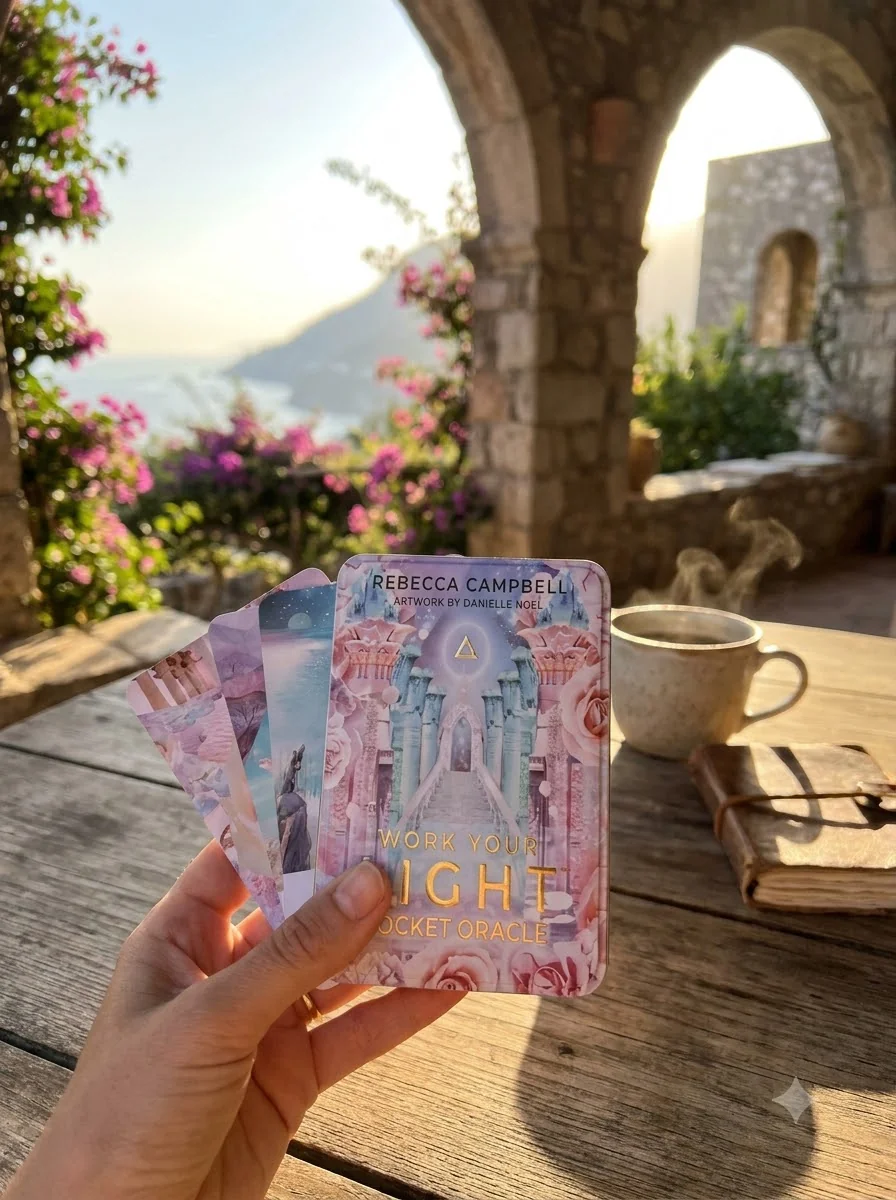 Work Your Light Pocket Oracle Cards: A 44-Card Deck and Guidebook — photo 2