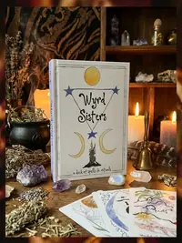 Wyrd Sisters: A Deck of Spells and Rituals (60 Cards and 80-Page Guidebook) — photo 1