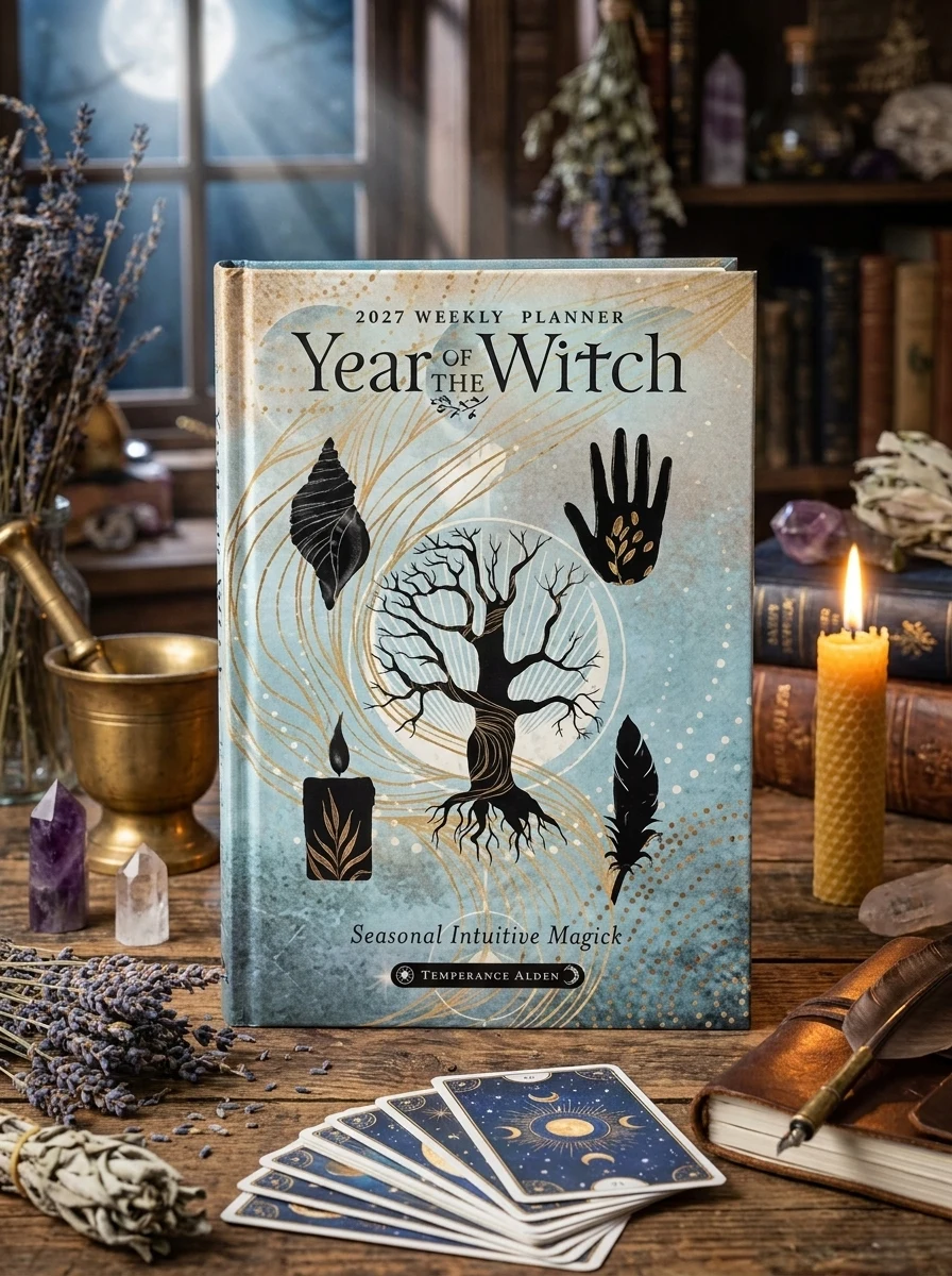 Year of the Witch 2027 Weekly Planner Calendar: Seasonal Intuitive Magick