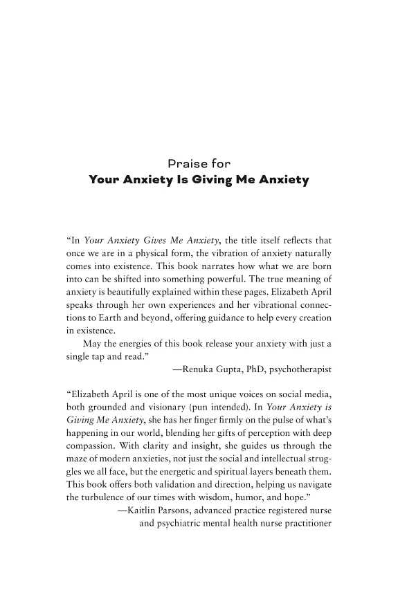 Your Anxiety Is Giving Me Anxiety: A Survival Guide for Thriving in a High-Stress World